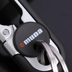 High Metal Alloy Car Key Chain for Men's Waist Hanging