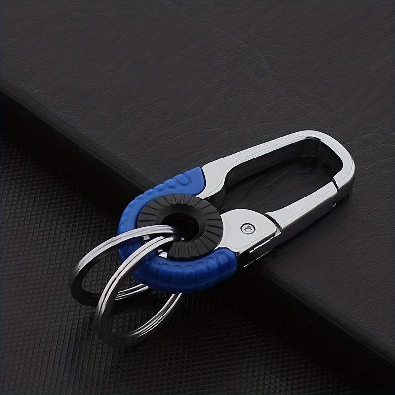 Metal Car Keychain Key Holder Men's Key Chain Ring Auto Accessory