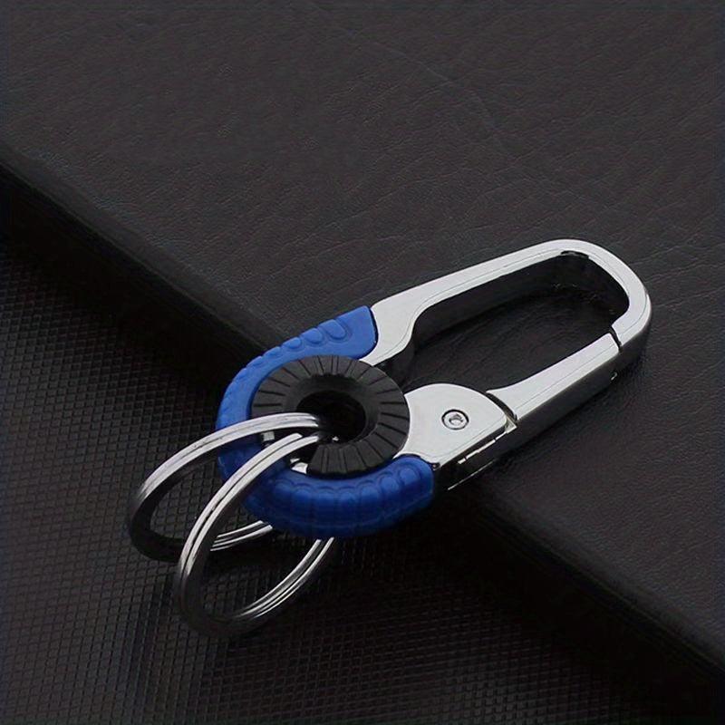 Metal Car Keychain Key Holder Men's Key Chain Ring Auto Accessory