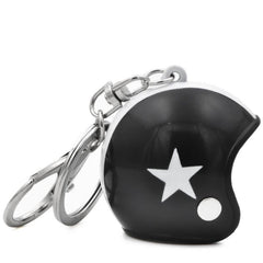 BJMOTO Mini Sport Motorcycle Helmet Pendant Keychain Unisex Keyring