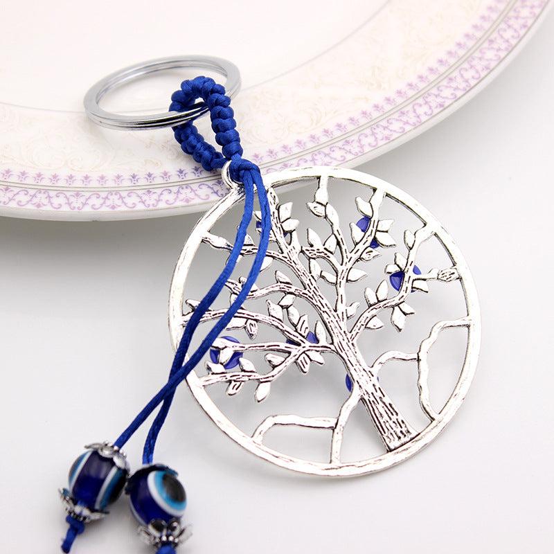 Evil Eye Keychain for Good Luck - Protection from Negative Energy