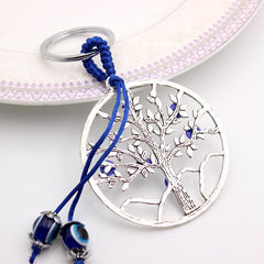 Evil Eye Keychain for Good Luck - Protection from Negative Energy
