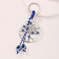 Evil Eye Keychain for Good Luck - Protection from Negative Energy