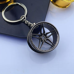 Brake 360 Degree Rotation Car Key Chain Men's Key Chain Ornament Small Gift