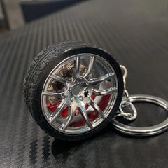 Brake 360 Degree Rotation Car Key Chain Men's Key Chain Ornament Small Gift