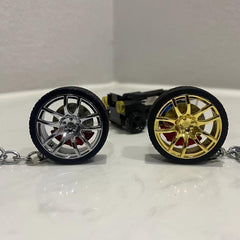 Brake 360 Degree Rotation Car Key Chain Men's Key Chain Ornament Small Gift