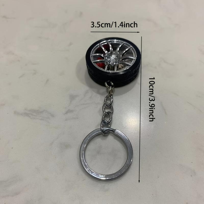 Brake 360 Degree Rotation Car Key Chain Men's Key Chain Ornament Small Gift