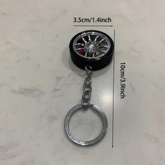 Brake 360 Degree Rotation Car Key Chain Men's Key Chain Ornament Small Gift