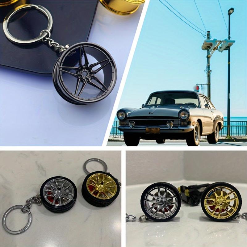 Brake 360 Degree Rotation Car Key Chain Men's Key Chain Ornament Small Gift