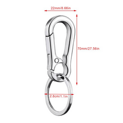 Motorcycle Keychain Alloy Metal Key Chain Ring Key Fob Carabiner Pendant