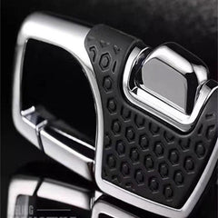Metal Car Key Chain One Press And Open Creative Men's Anti lost Key Ring
