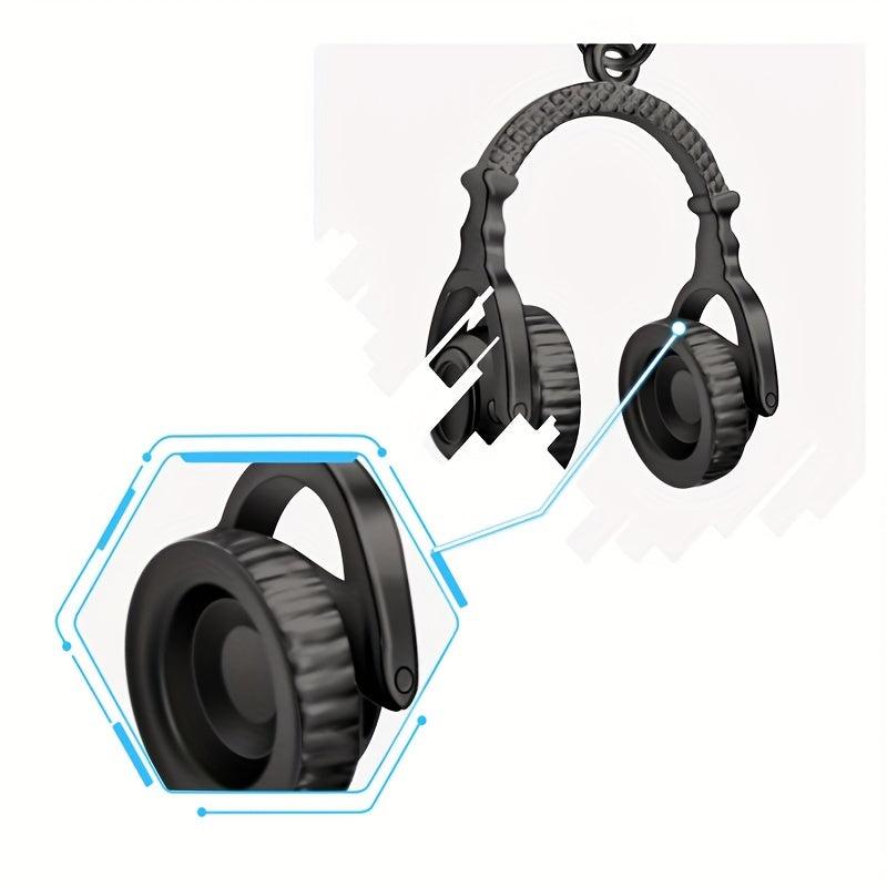3D Earphone Keychain Musician Composer Music Gift For Women And Men