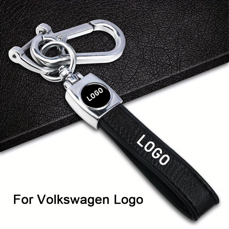Volkswagen Car Keychain PU Leather Buckle Gift Men Women