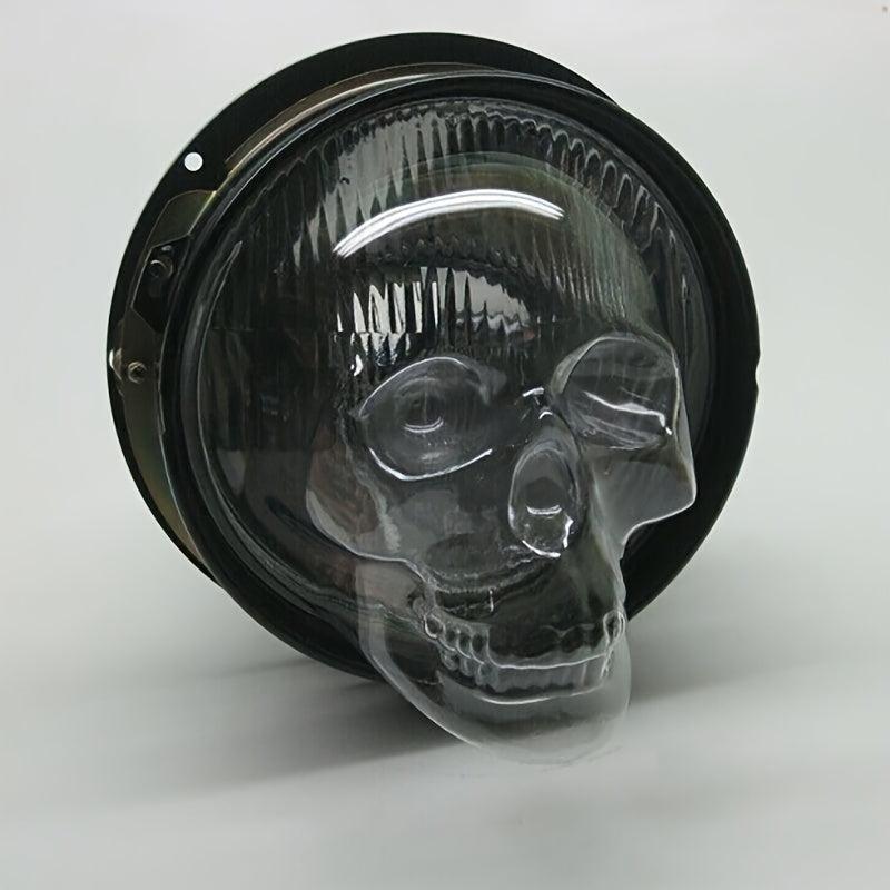 Skull Car Lampshade Halloween High Beam Decoration