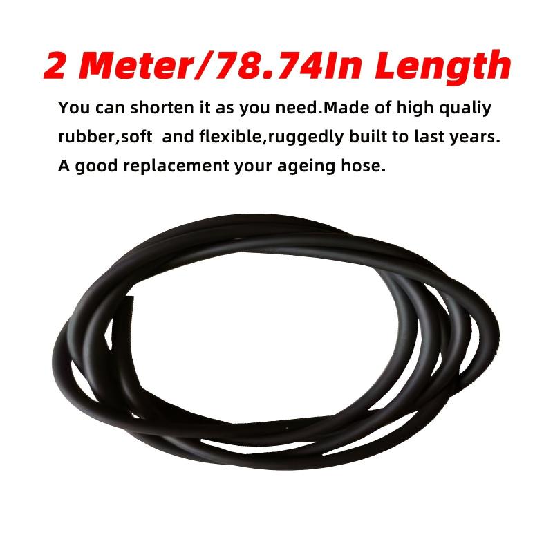 Windshield Washer Hose Kit 2m Universal 4 Connectors Water Pump Nozzle Install