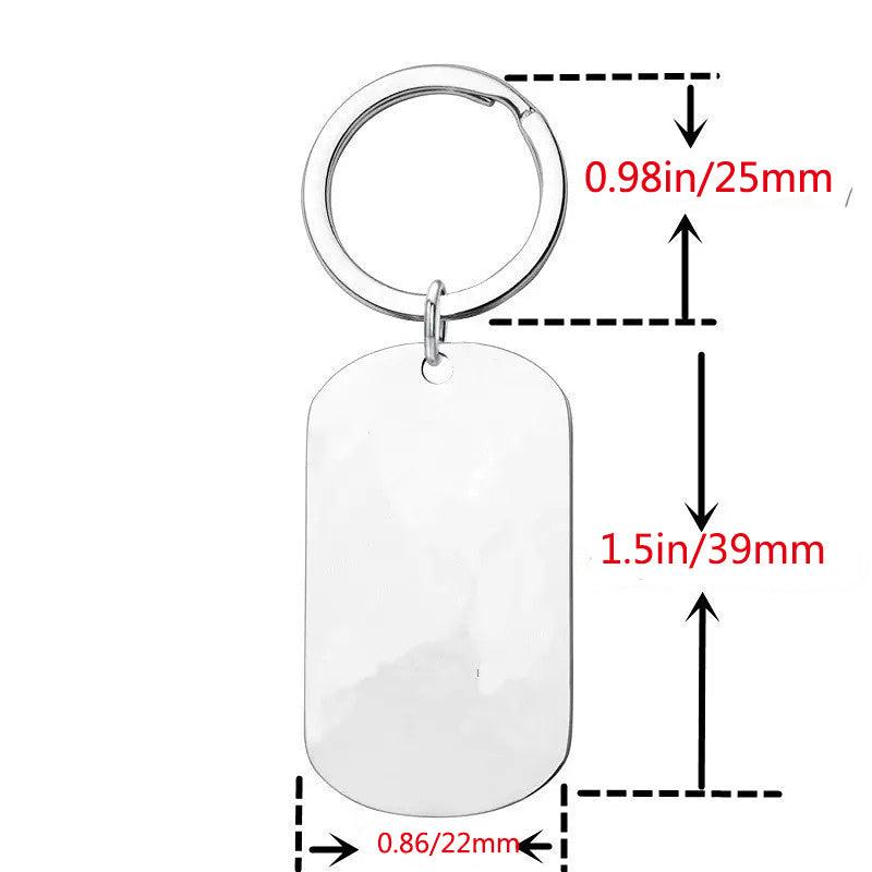 Inspirational Car Keychain - Great Gift for Coworkers and Teachers