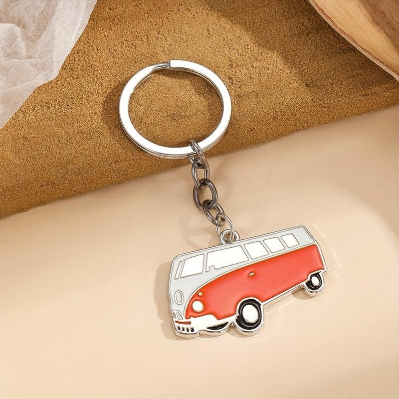 Retro Car Model Keychain Nostalgic Small Gift