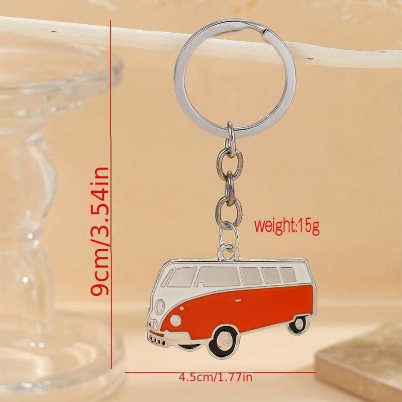 Retro Car Model Keychain Nostalgic Small Gift