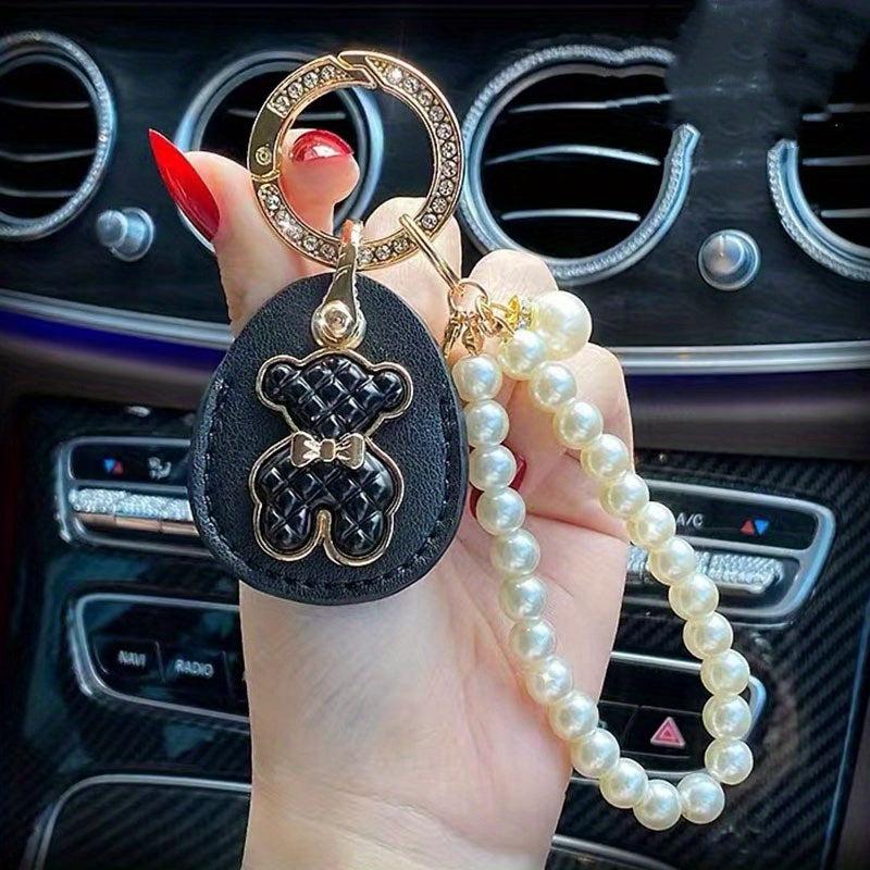 Bear Car Key Chain Lady Bag Pendant Mother's Key Ring Fine Pendant