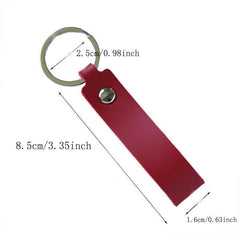 PU Leather Keychain Car Key Chains Business Gift Keyring