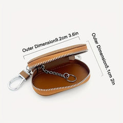 Stylish Universal Car Key Fob Case Key Holder Wallet Red
