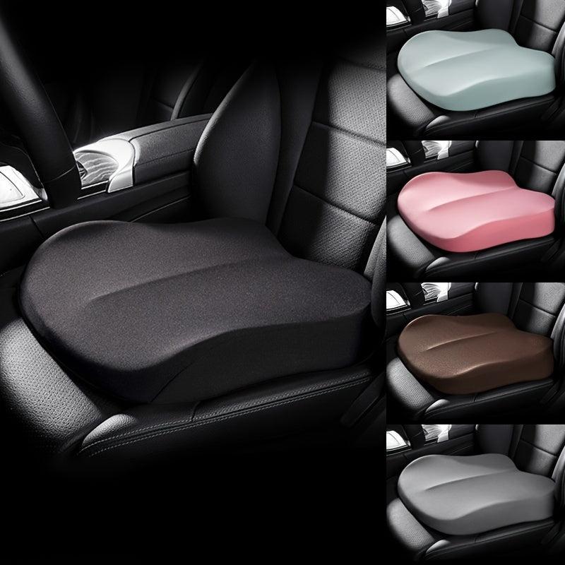 Memory Foam Car Seat Pad - Comfortable Cushion for Driving & Office Chair