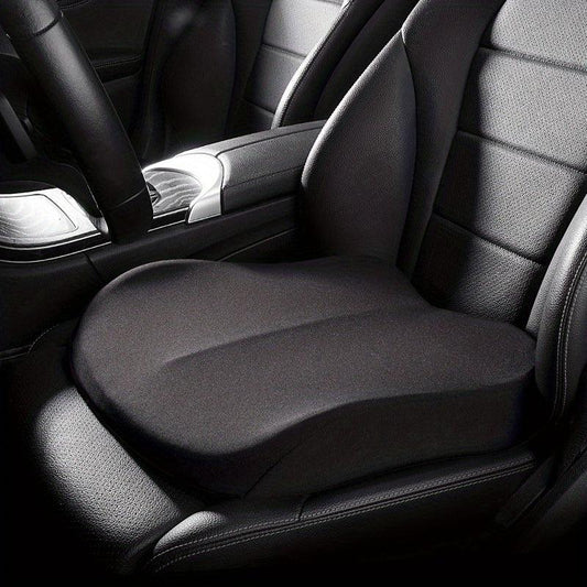 Memory Foam Car Seat Pad - Comfortable Cushion for Driving & Office Chair