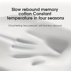 1pc High Car Headrest Memory Foam Pillow Four Seasons General Car Neck Pillow