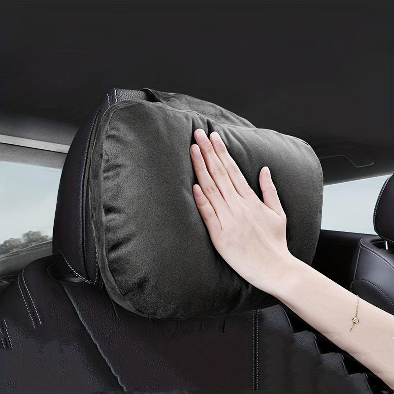 Car Headrest Neck Support Seat Soft Universal Adjustable Car Pillow