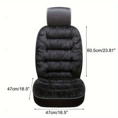 Plush Single Sheet Car Cushion Full Warm Winter Interior Accessory
