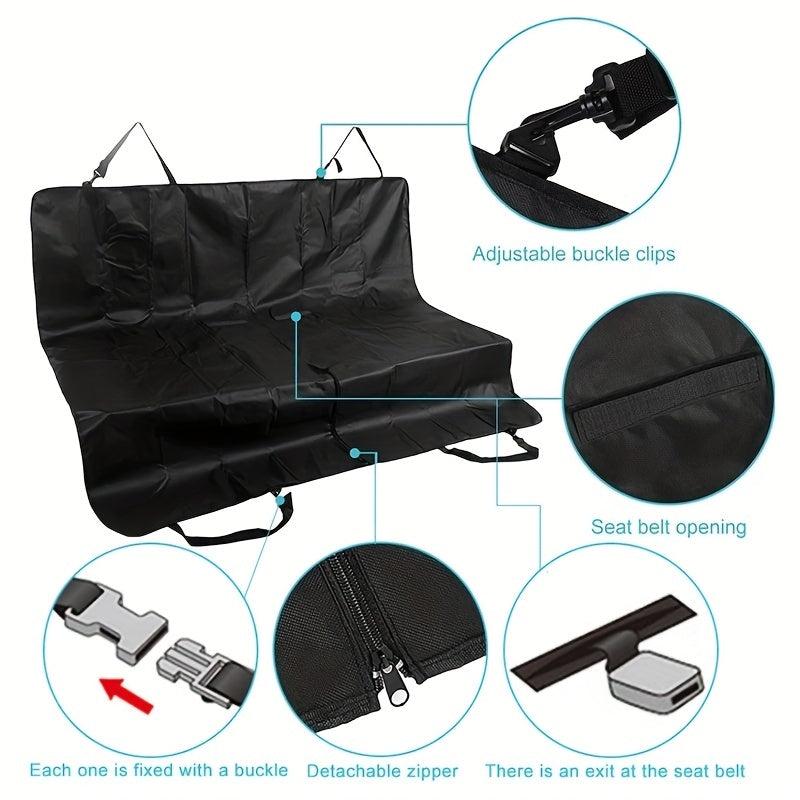 Waterproof Dog Car Seat Cover for Safe Travel