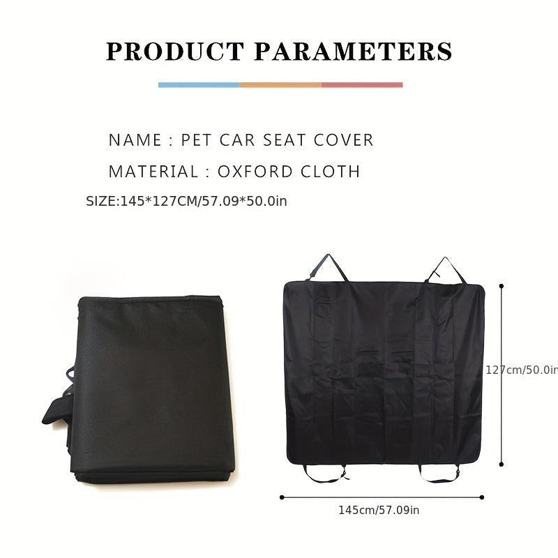 Waterproof Dog Car Seat Cover for Safe Travel