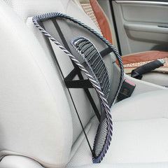 Mesh Lumbar Support Cushion for Chair, Car, Office - Relief for Back Pain