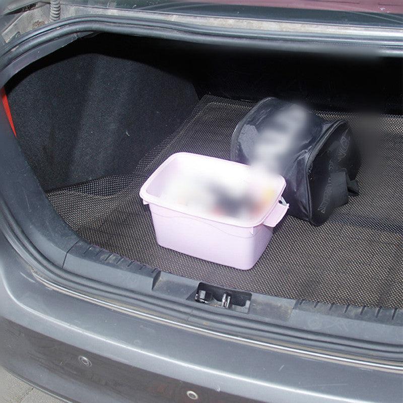 Washable Anti Slip PVC Trunk Mat for Car, Home, Office