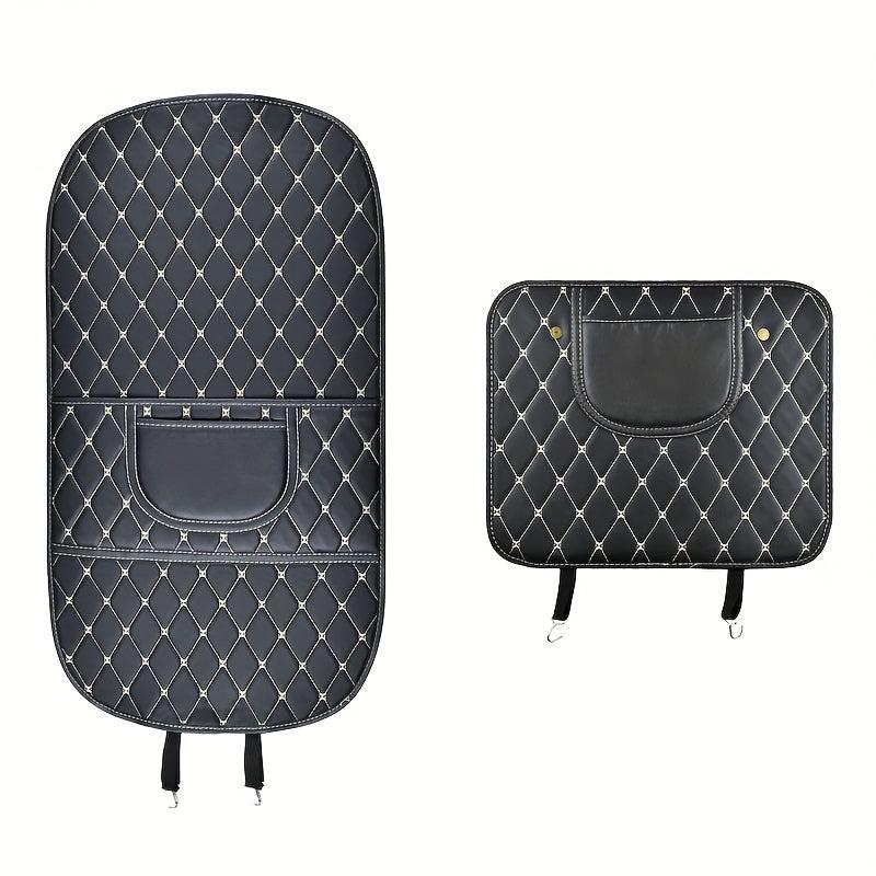 Waterproof Anti Dirty PU Leather Car Seat Back Protector Pad