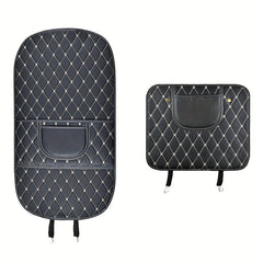 Waterproof Anti Dirty PU Leather Car Seat Back Protector Pad