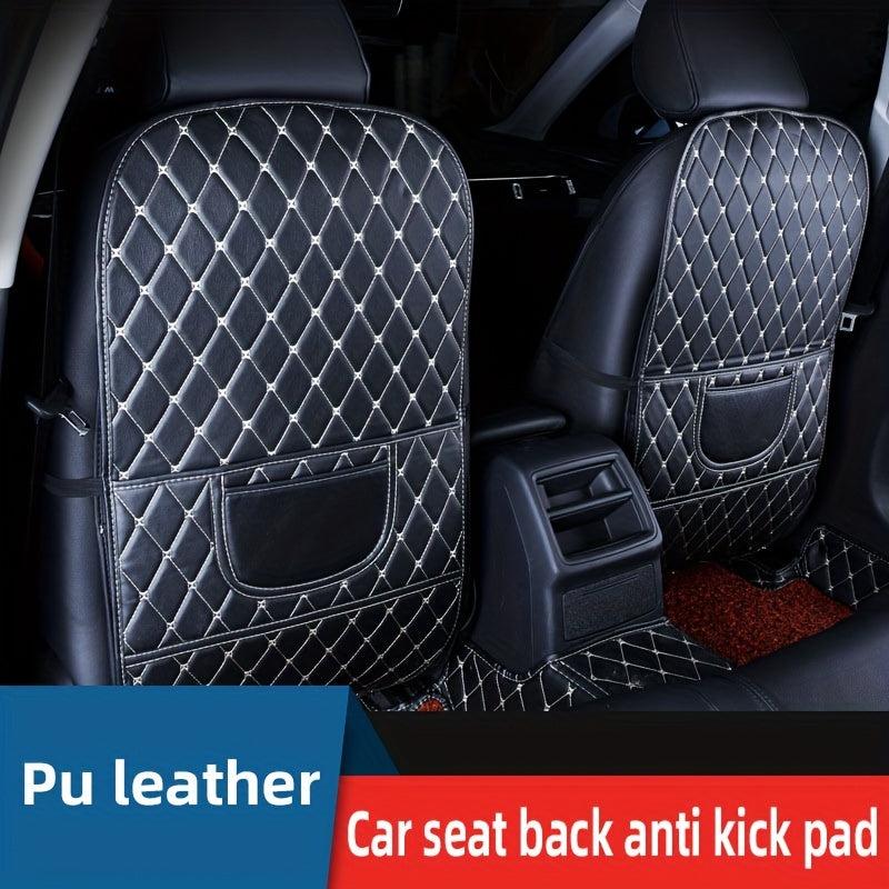 Waterproof Anti Dirty PU Leather Car Seat Back Protector Pad