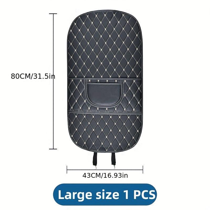 Waterproof Anti Dirty PU Leather Car Seat Back Protector Pad