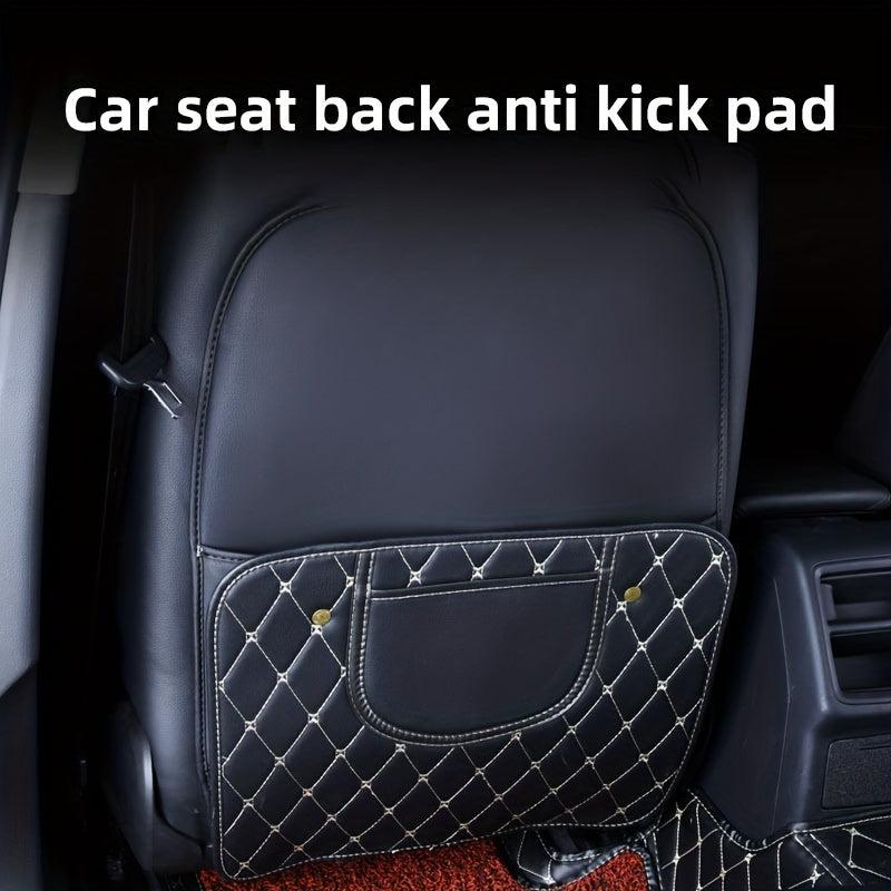 Waterproof Anti Dirty PU Leather Car Seat Back Protector Pad