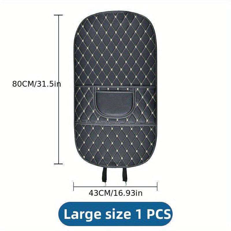 Waterproof Anti Dirty PU Leather Car Seat Back Protector Pad