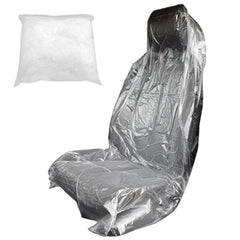 20pcs Reusable Waterproof Car Seat Covers, Universal Protective Plastic Covers