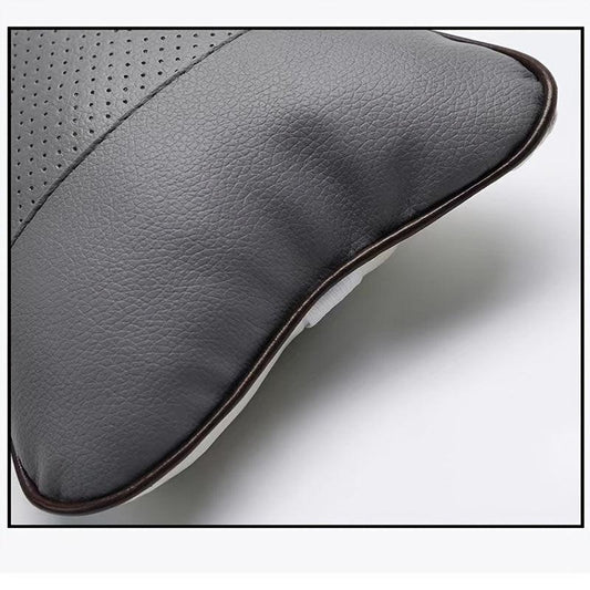 Leather Car Headrest Pillow for Ultimate Driving Comfort
