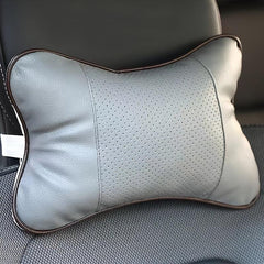 Leather Car Headrest Pillow for Ultimate Driving Comfort