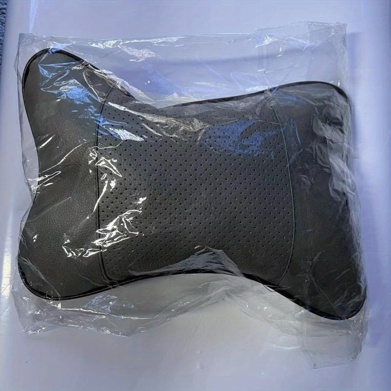 Leather Car Headrest Pillow for Ultimate Driving Comfort