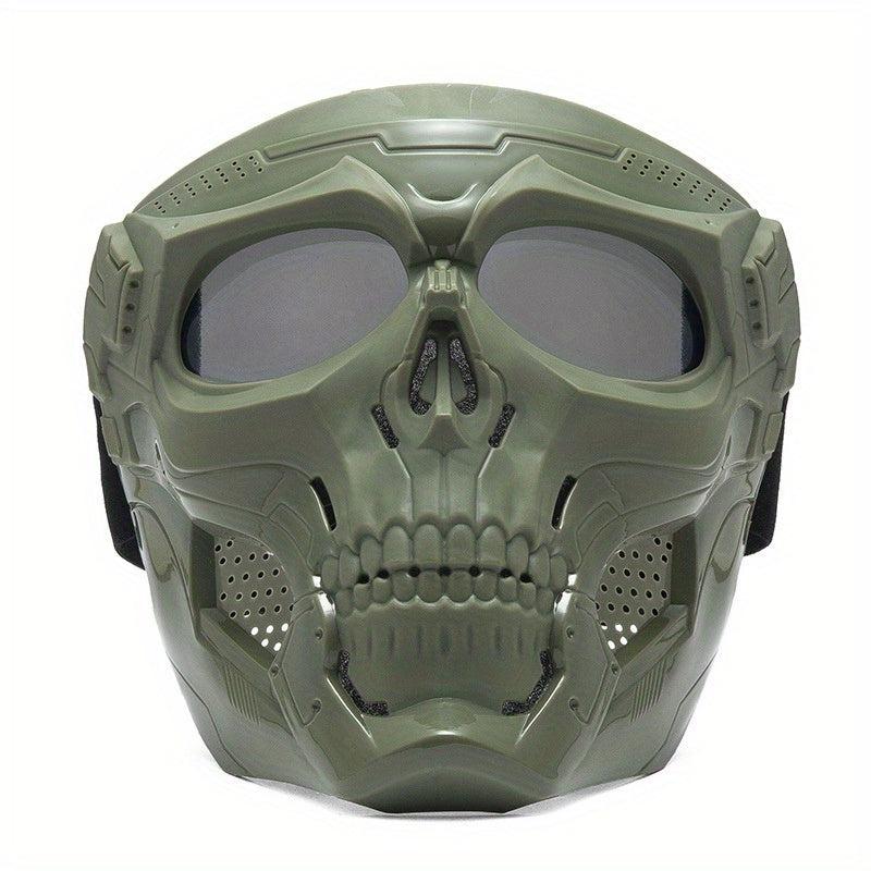 Motorcycle Skull Mask Wind Goggles Outdoor Sports Riding Glasses