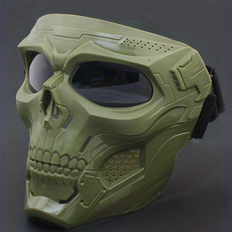 Motorcycle Skull Mask Wind Goggles Outdoor Sports Riding Glasses