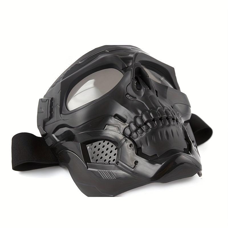 Motorcycle Skull Mask Wind Goggles Outdoor Sports Riding Glasses
