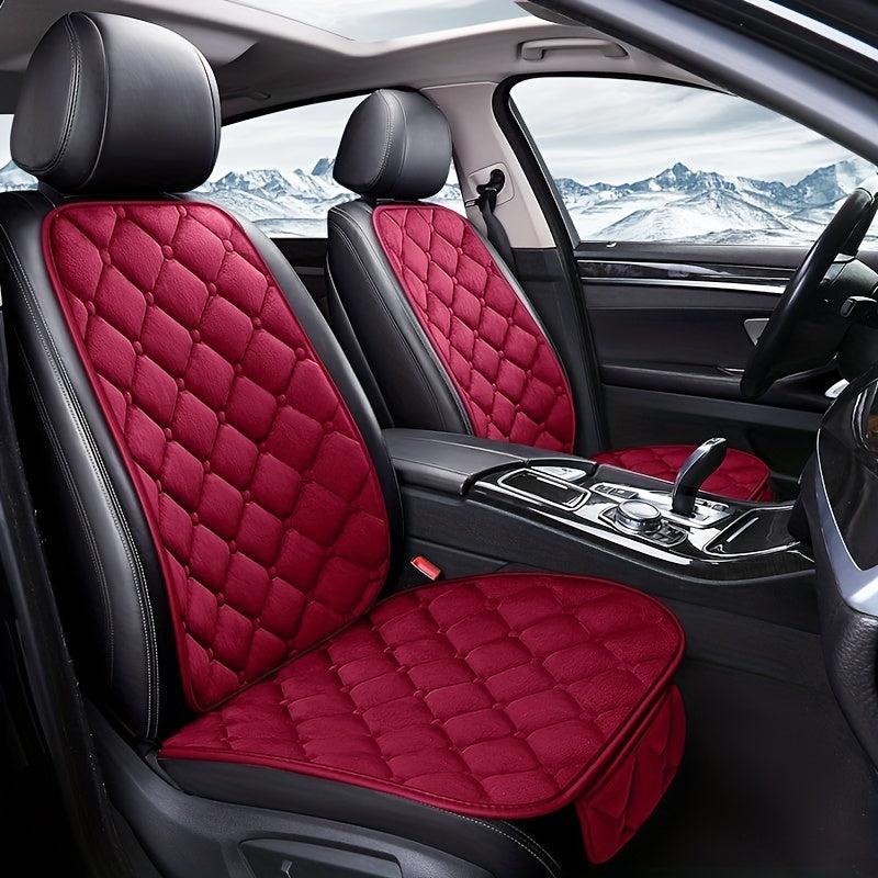Plush Car Seat Cover Cushion Winter Auto Seat Protector Mat