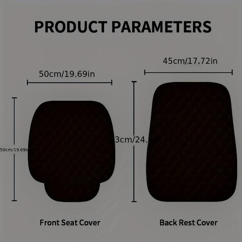 Plush Car Seat Cover Cushion Winter Auto Seat Protector Mat