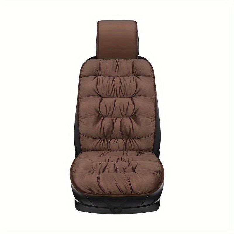 Plush Car Seat Cover Cushion Pad Universal Winter Auto Interior